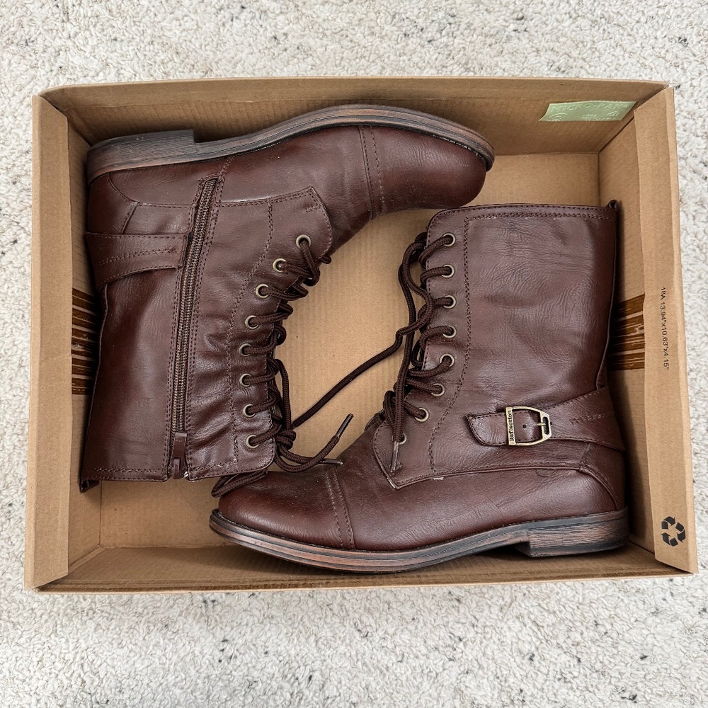 Combat Boots in Women's Size 7